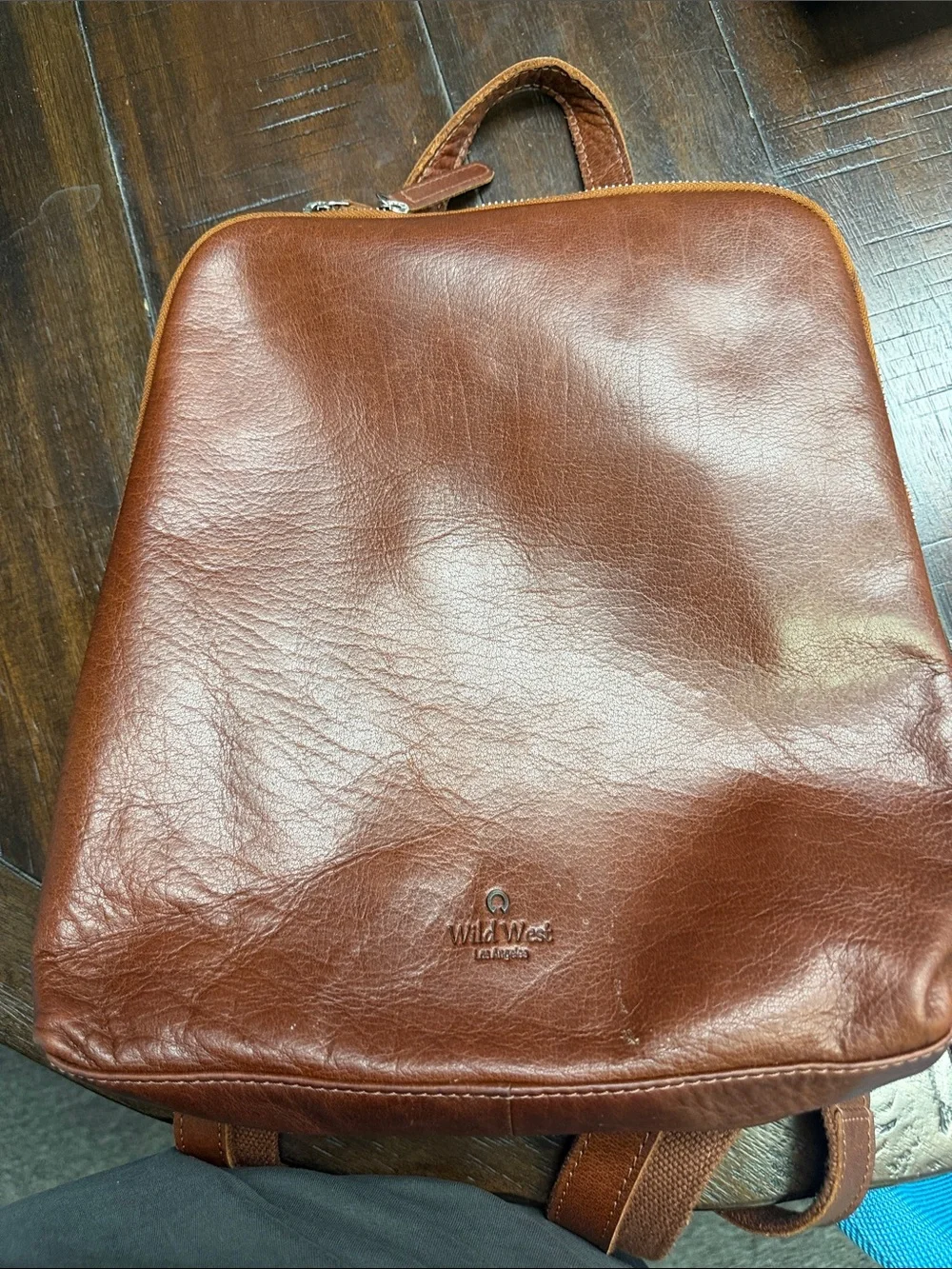 Leather Brown Men’s Backpack - Classic Tan Carry
